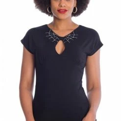 Banned Apparel Banned Release The Spiders Top