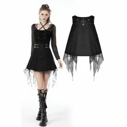 Dark In Love Arachnia Mini Skirt