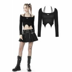 Dark In Love Jetta Cropped Top