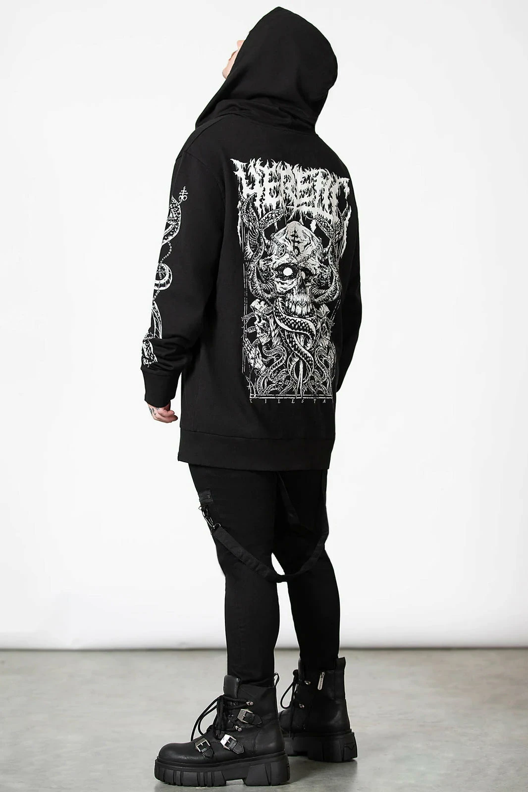 Killstar Anders Zip-Up Hoodie