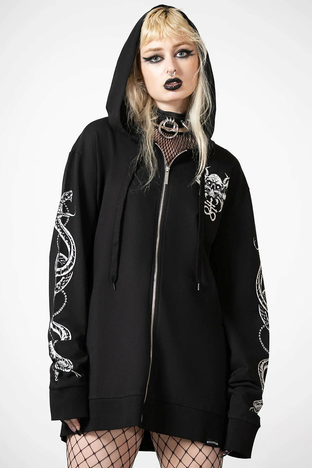 Killstar Anders Zip-Up Hoodie - Image 3