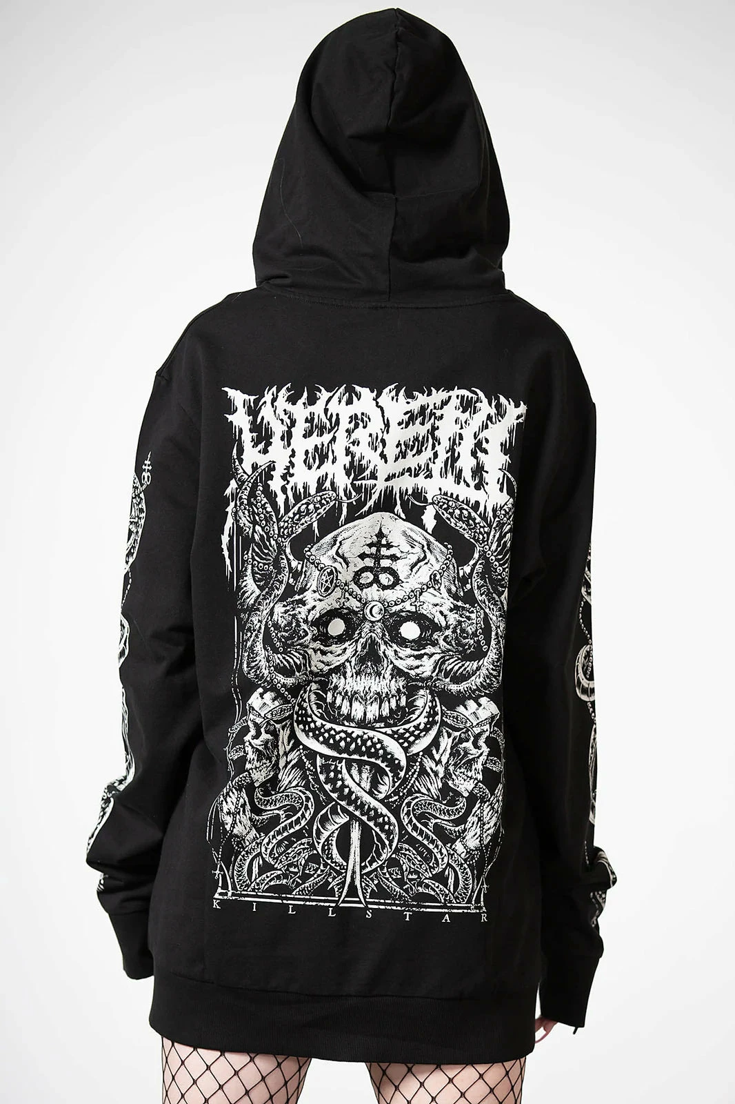 Killstar Anders Zip-Up Hoodie - Image 4