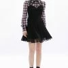 Punk Rave Alexandra Dress - Black