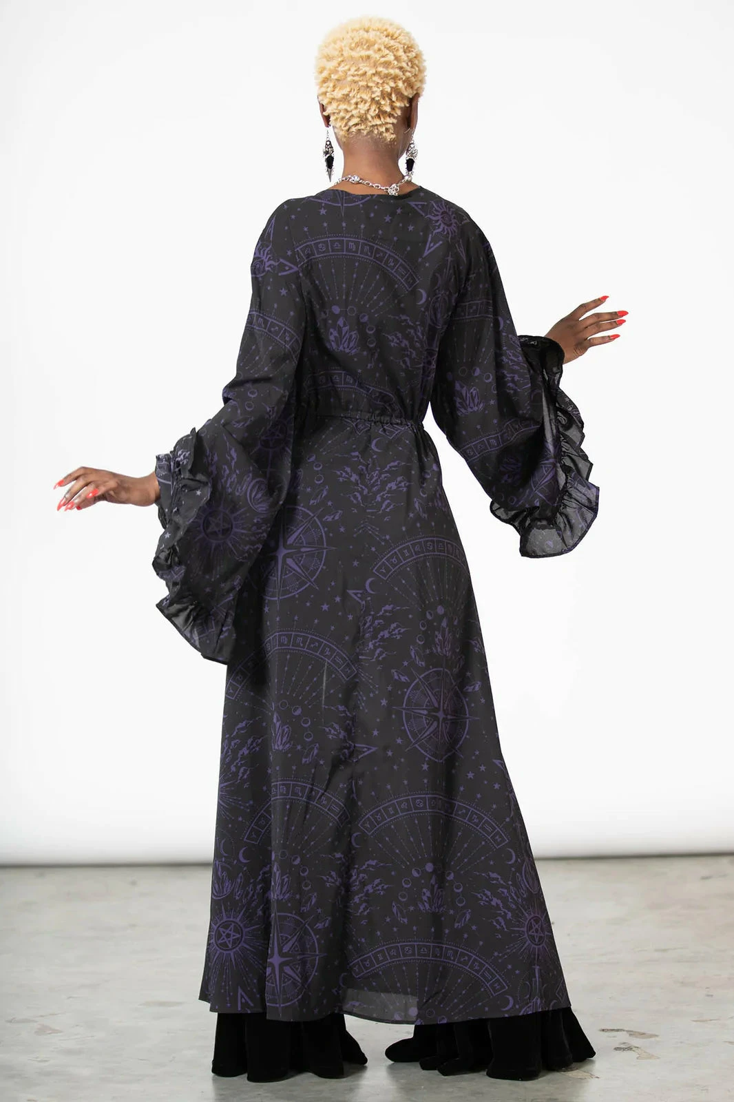 Killstar Corela Chiffon Duster - Image 6