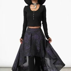 Killstar Corene Chiffon Maxi Skirt