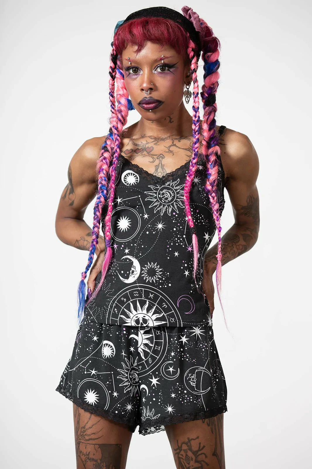 Killstar Cosmos Shorts