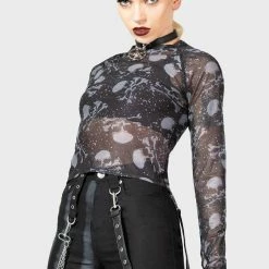 Killstar Carousel Long Sleeve Top