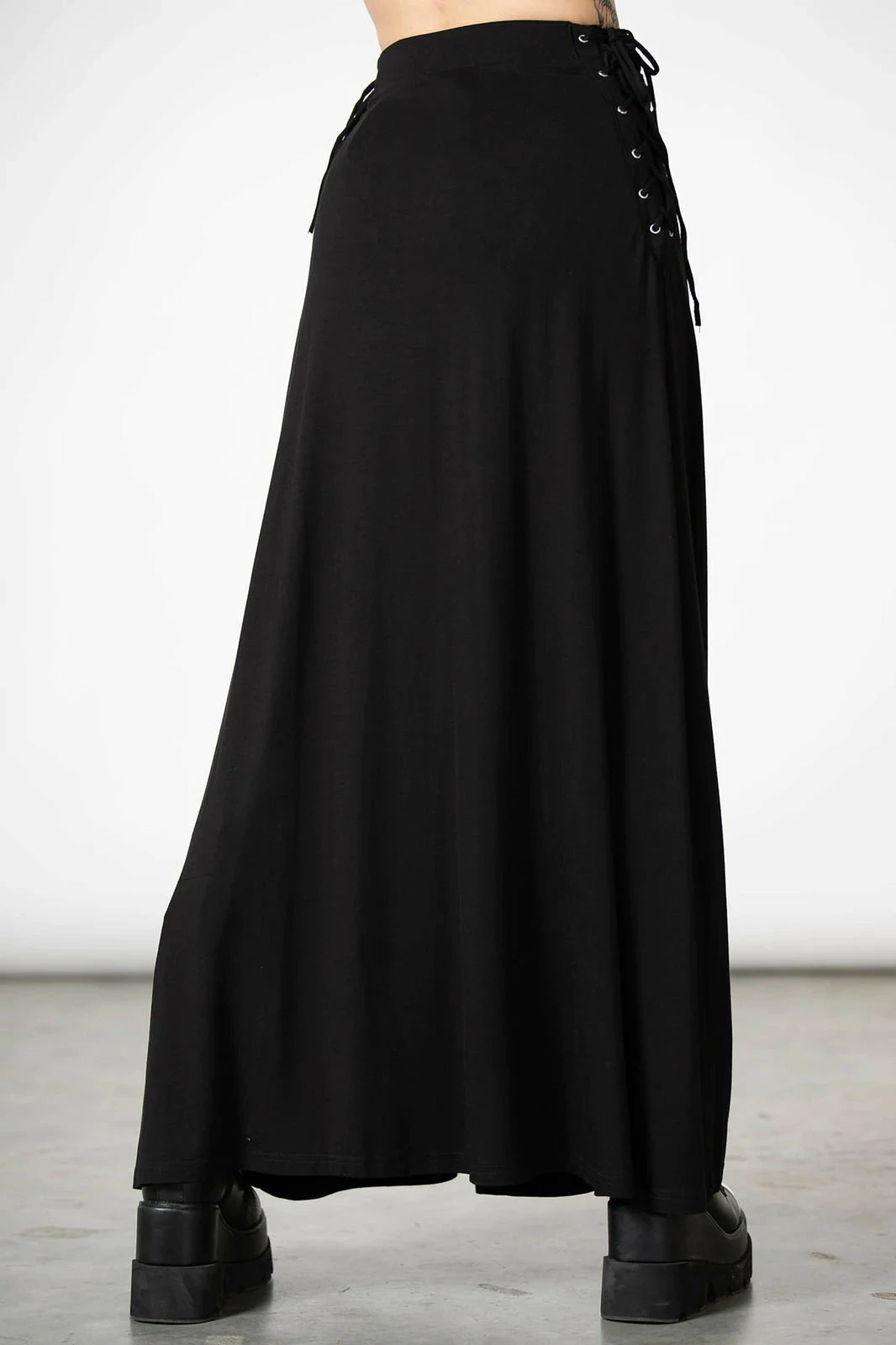 Killstar Hellverina Split Maxi Skirt - Image 4