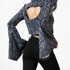 Killstar Hexmoon Cropped Hoodie