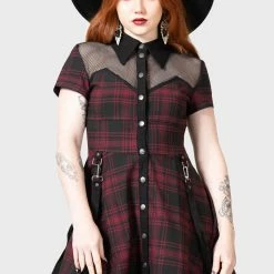 Killstar Hexellent Dress - Crimson