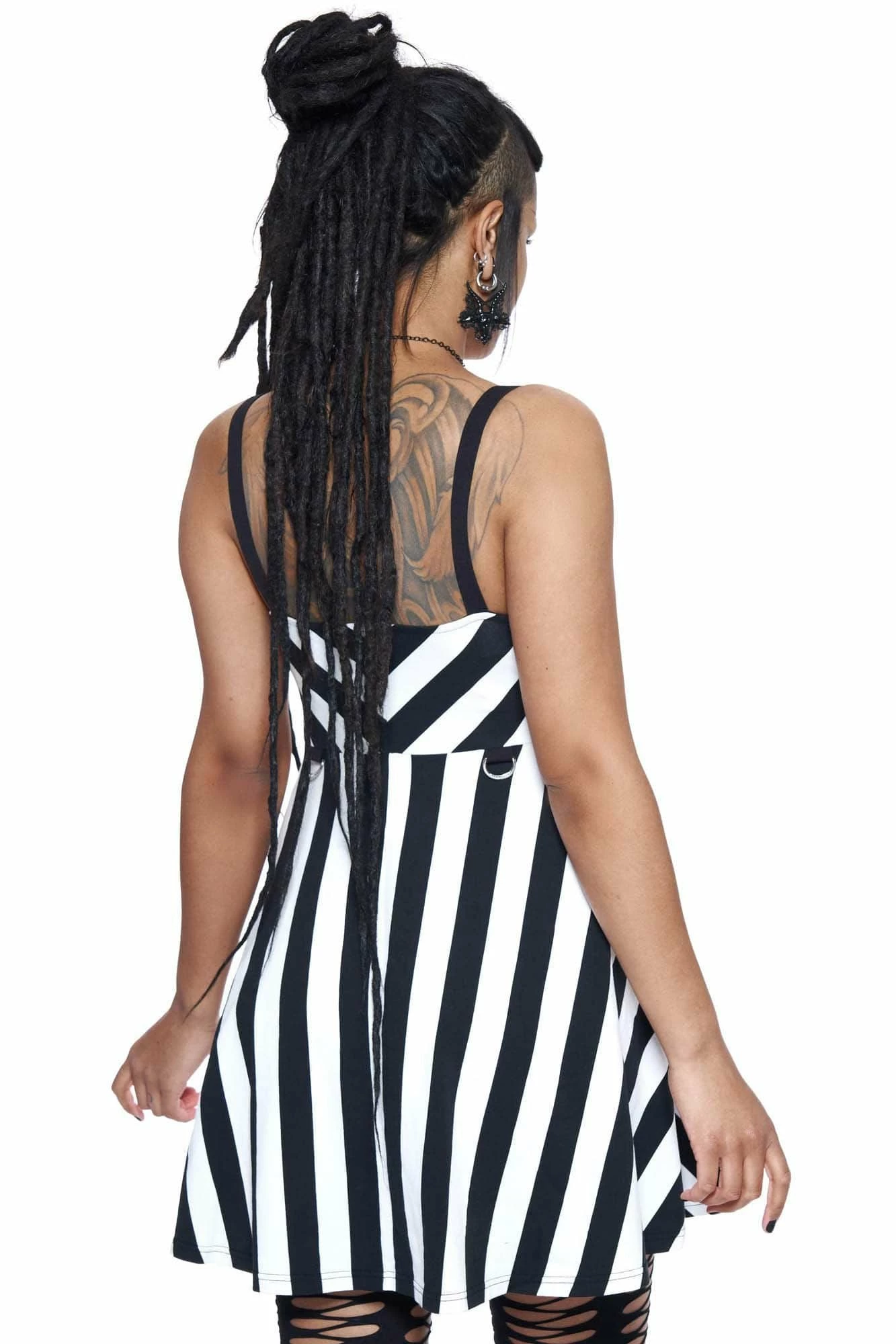 Killstar Stripe O Negative Dress - Image 2