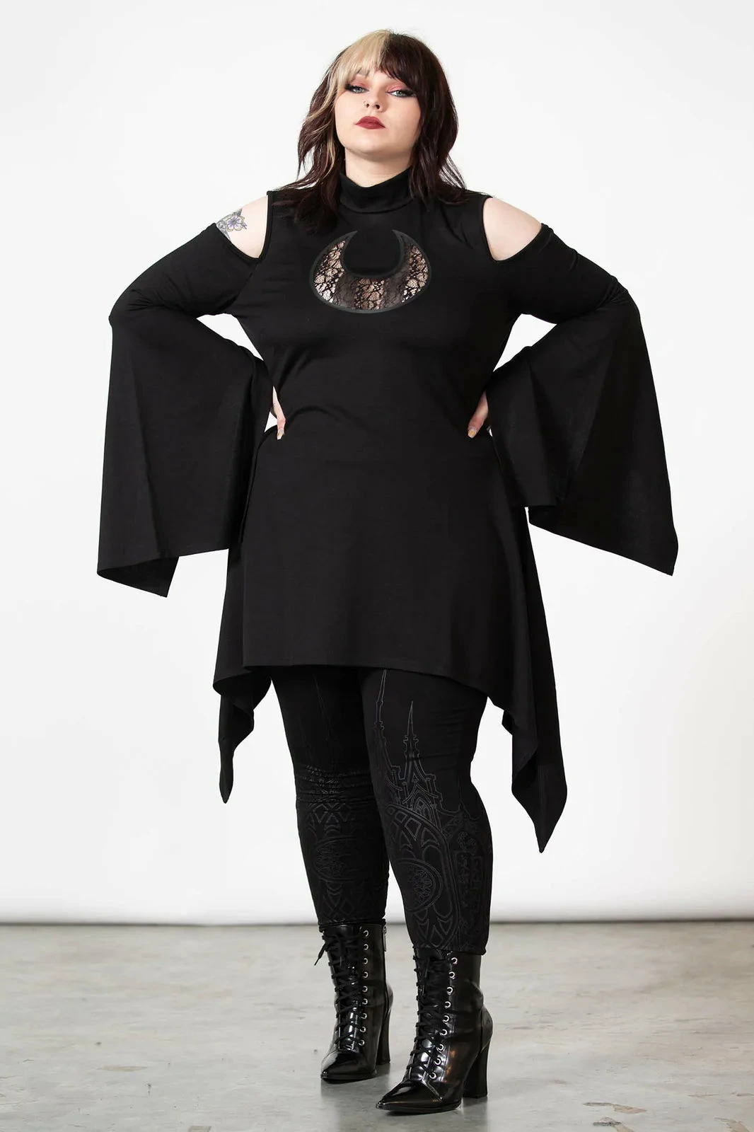 Killstar Moonshine Cold Shoulder Top - Image 6