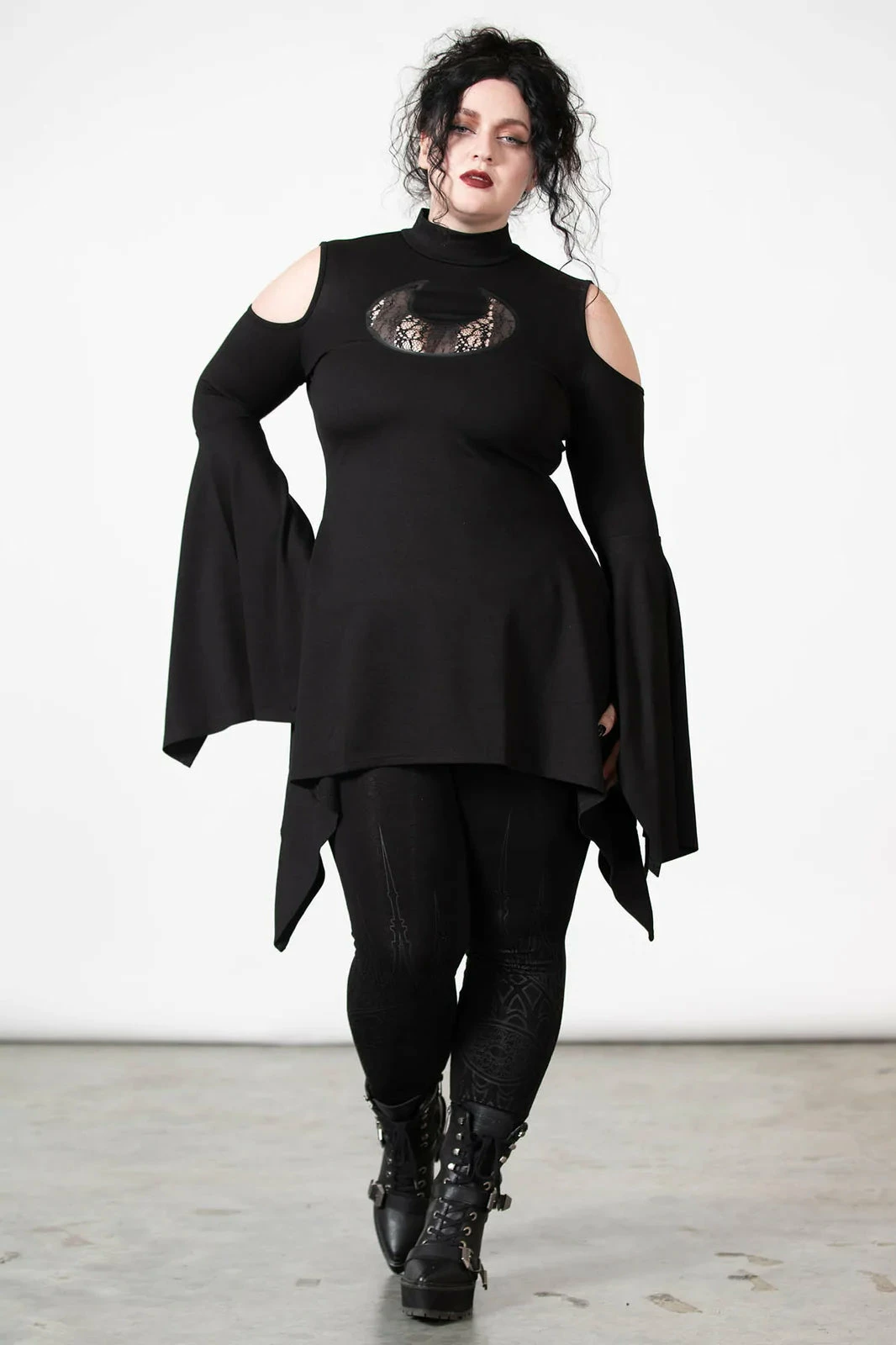 Killstar Moonshine Cold Shoulder Top - Image 3