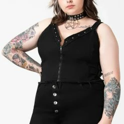 Killstar Mysteries Zip Top