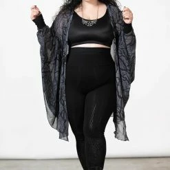 Killstar Obscurum Chiffon Cardigan