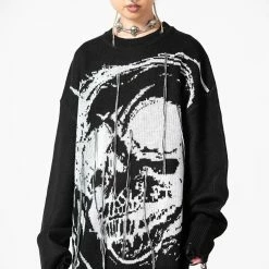 Killstar Ruined Relic Knit Sweater