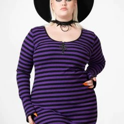 Killstar Striga Dress Purple