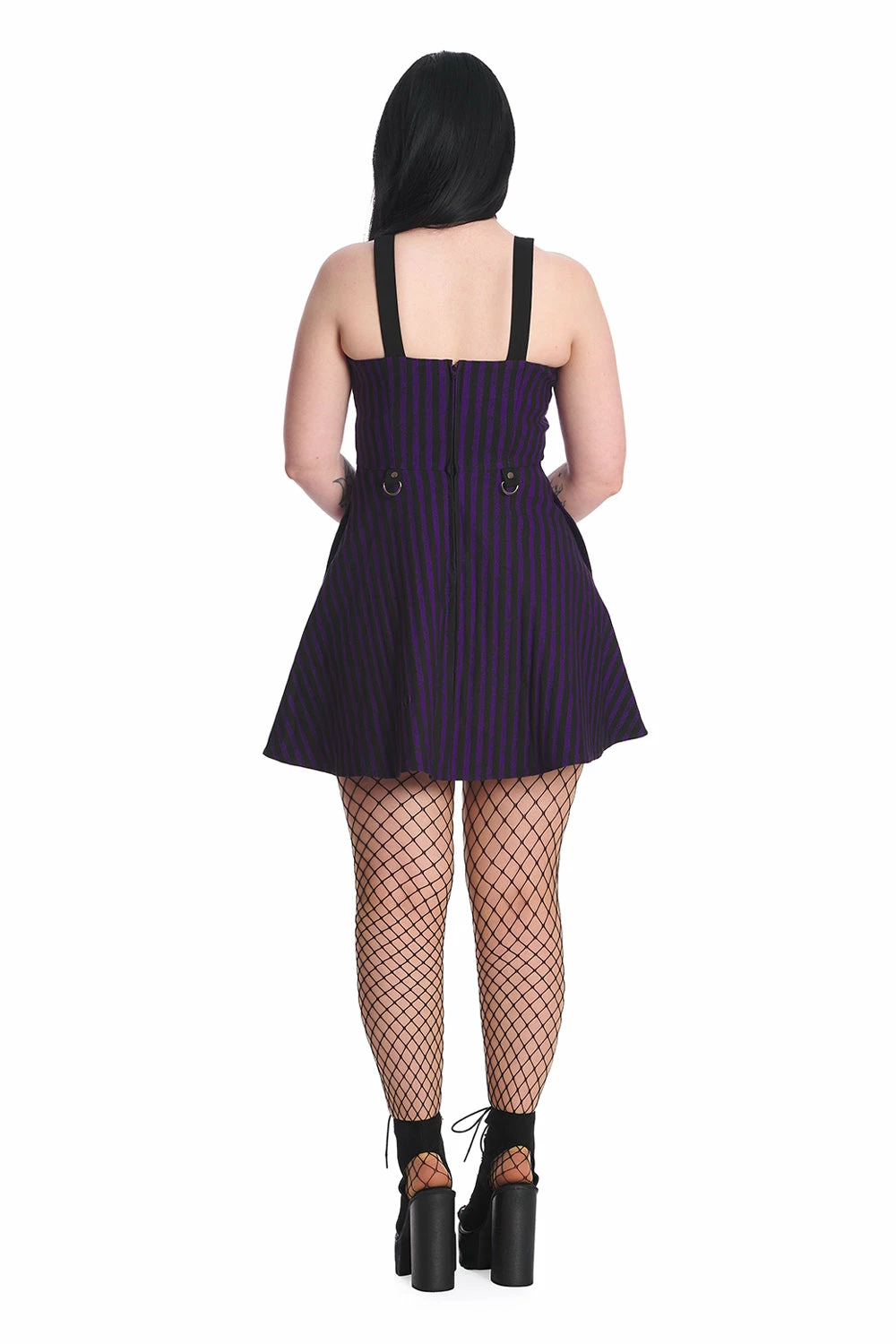 Banned Apparel Banned Spooky Nightwalks Flared Dress - Image 4