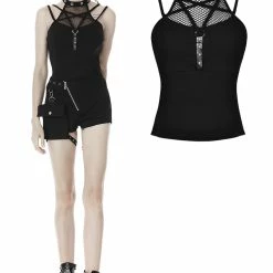 Dark In Love Enya Pentagram Top