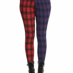 Banned Apparel Banned Tartan Baily Trousers
