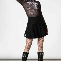 Killstar Vanya Pleated Mini Skirt