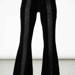 Killstar Verna Velvet Bell Bottoms