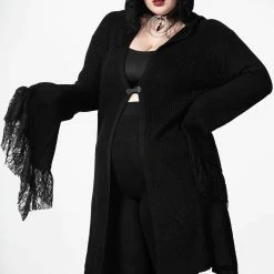 Killstar Wild Craft Knit Longline Cardigan