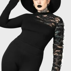 Killstar Willa Long Sleeve Top