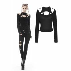 Dark In Love Alice Cold Shoulder Top