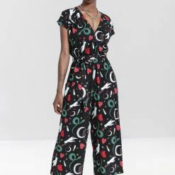 Hell Bunny Good Fortune Jumpsuit