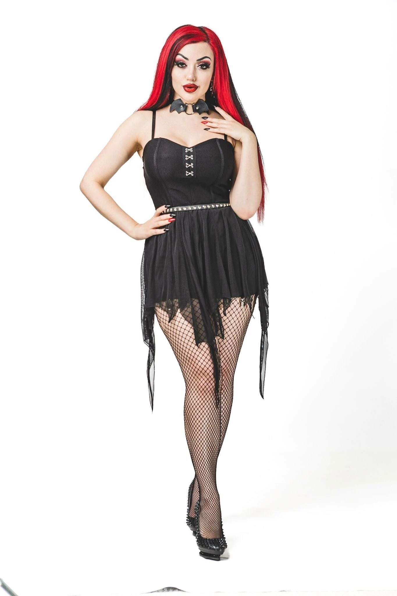 Necessary Evil Persephone Bat Wings Layer Top Or Skirt - Image 3